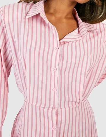 Rochie scurta Boohoo, roz