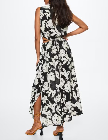 Rochie lunga Mango, negru