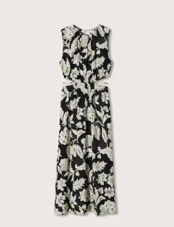 Rochie lunga Mango, negru