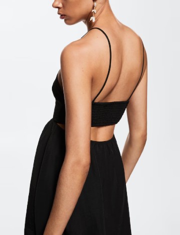 Rochie scurta Mango, negru