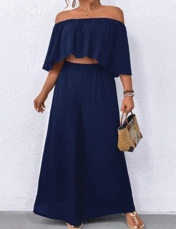 Compleu SHEIN CURVE, bleumarin