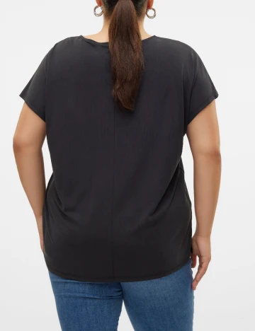 Bluza Vero Moda Curve, negru Negru