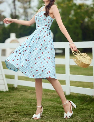 Rochie medie SHEIN, bleu