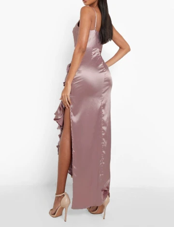 Rochie lunga Boohoo, mov