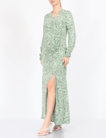 Rochie lunga Vero Moda, verde