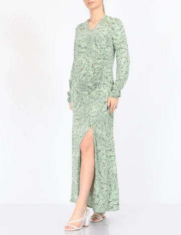 Rochie lunga Vero Moda, verde