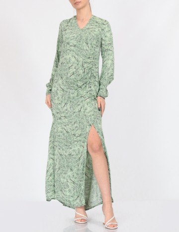 Rochie lunga Vero Moda, verde