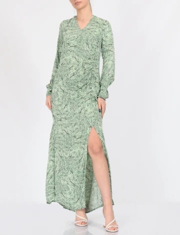 Rochie lunga Vero Moda, verde