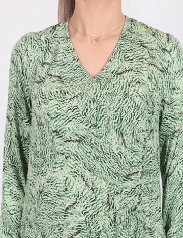 Rochie lunga Vero Moda, verde