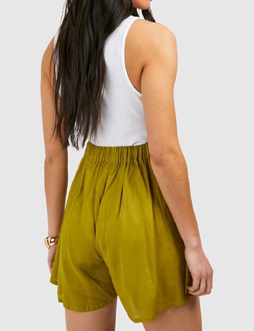 Pantaloni scurti Boohoo maternity, verde