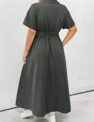 Rochie lunga SHEIN CURVE, gri