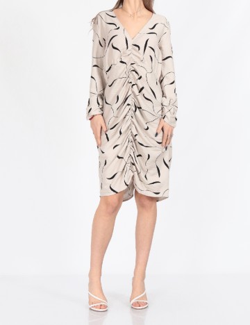 
						Rochie medie Vero Moda, bej
