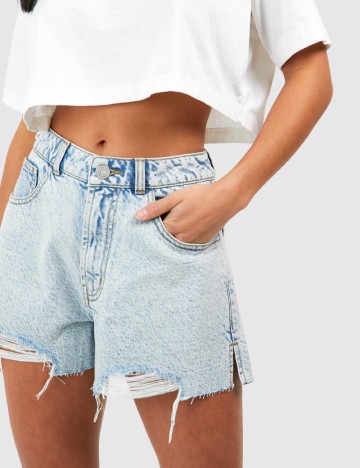 Pantaloni scurti Boohoo, albastru
