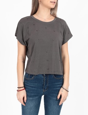 
						Tricou Only, gri