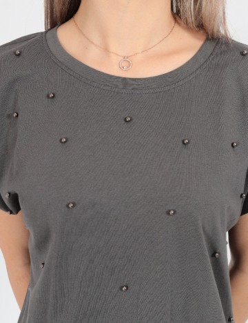 Tricou Only, gri
