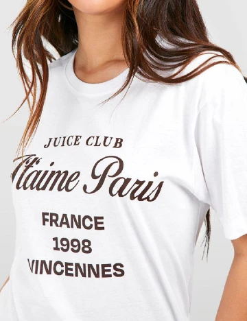 Tricou Boohoo, alb