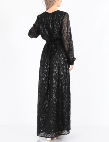 Rochie lunga Only, negru