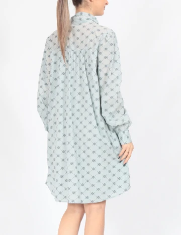 Rochie scurta Pieces, albastru