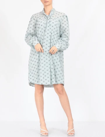 Rochie scurta Pieces, albastru