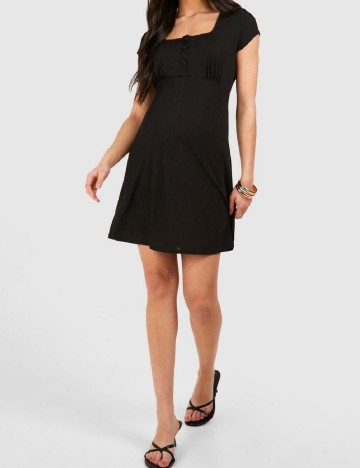 
						Rochie scurta Boohoo maternity, negru