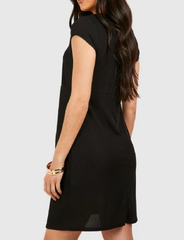Rochie scurta Boohoo maternity, negru
