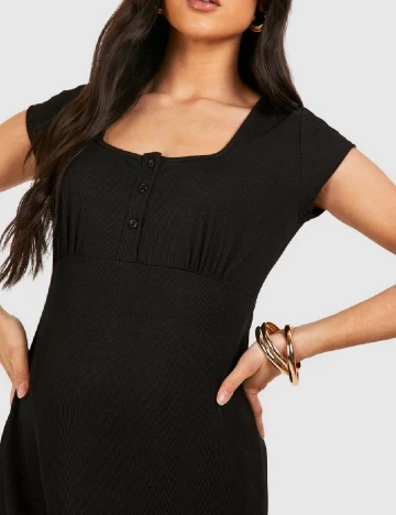 Rochie scurta Boohoo maternity, negru