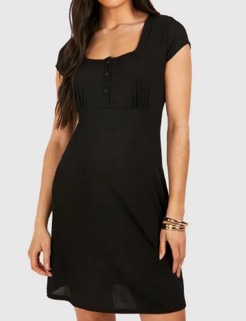 Rochie scurta Boohoo maternity, negru