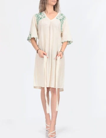 Rochie scurta Vero Moda, crem