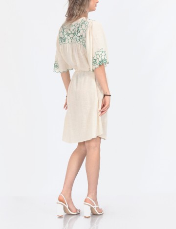 Rochie scurta Vero Moda, crem