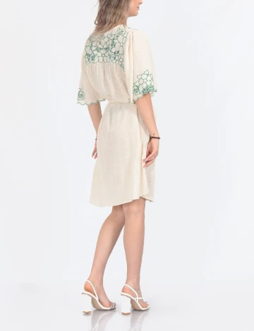 Rochie scurta Vero Moda, crem