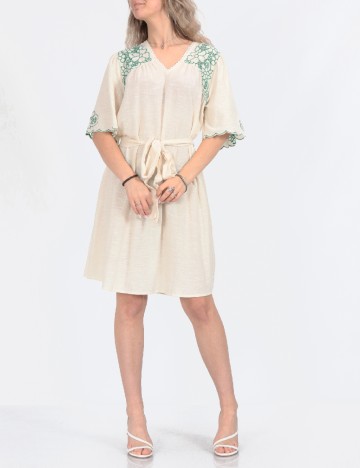 Rochie scurta Vero Moda, crem