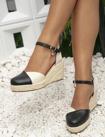 Sandale SHEIN, negru