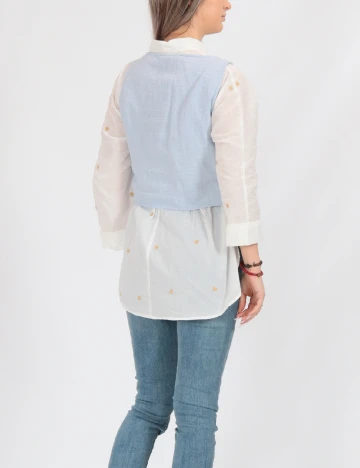 Top Pieces, albastru