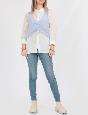 Top Pieces, albastru