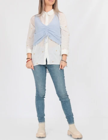 Top Pieces, albastru