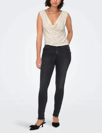 Bluza Jacqueline de Yong, crem