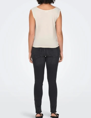 Bluza Jacqueline de Yong, crem