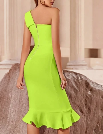 Rochie medie SHEIN, verde