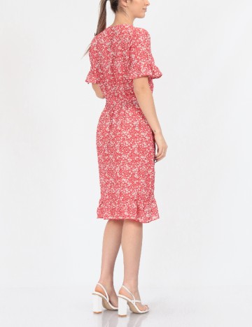 Rochie scurta Vero Moda, rosu