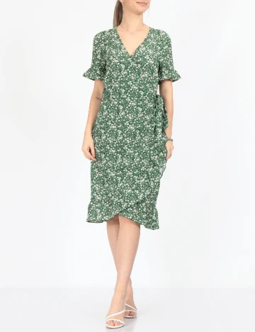 Rochie scurta Vero Moda, verde