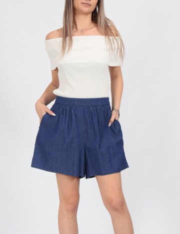 Pantaloni scurti Only, albastru