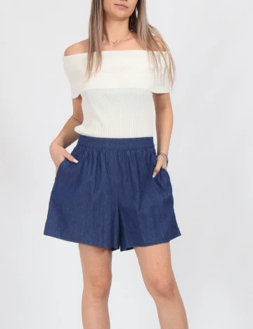 Pantaloni scurti Only, albastru