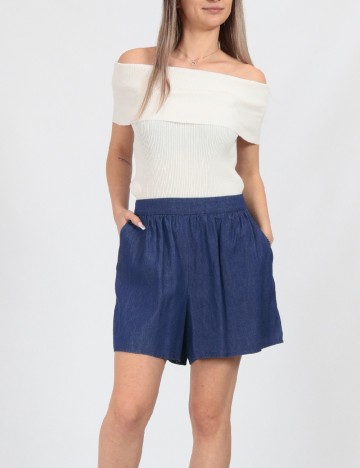 Pantaloni scurti Only, albastru