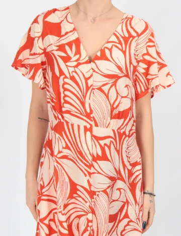 Rochie scurta Jacqueline de Yong, portocaliu