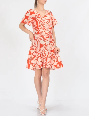 Rochie scurta Jacqueline de Yong, portocaliu
