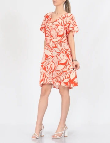 Rochie scurta Jacqueline de Yong, portocaliu
