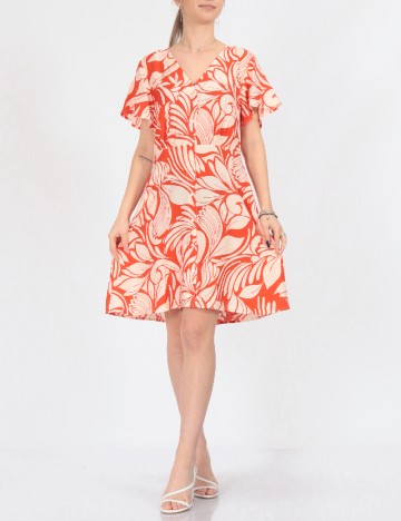 Rochie scurta Jacqueline de Yong, portocaliu