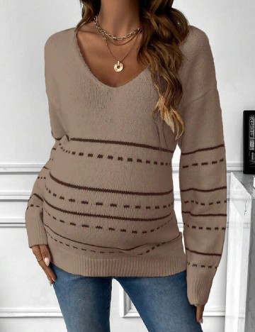 
						Pulover SHEIN Maternity, maro