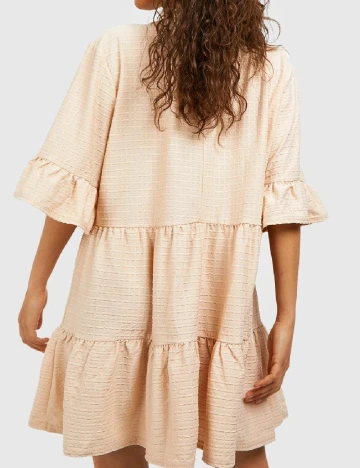 Rochie scurta Boohoo, crem