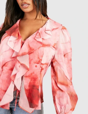 Bluza Boohoo Plus Size, roz Roz